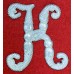 Литера "К" на погоны офицеров 1-го Корниловского ударного полка, обр. 1917 г.